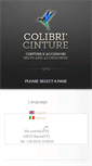 Mobile Screenshot of colibricinture.com